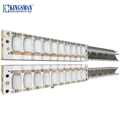 Johnson Bottle Blow Moulding Die Aluminium Material Desain Canggih Daya Tahan Tinggi