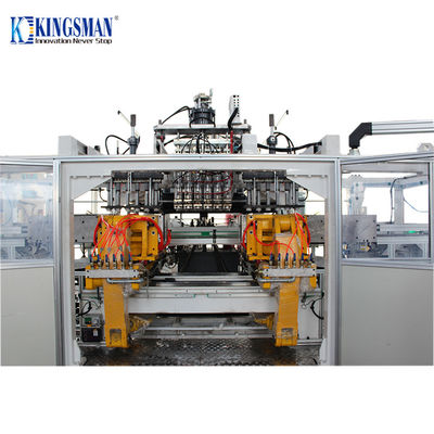 Beli Botol Pestisida HDPE Blow Moulding Machine Auto Pelumasan Pasca Pendinginan online manufacture