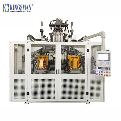 Mesin Blow Blow Moulding HDPE Otomatis Stasiun Ganda 245mm Tebal